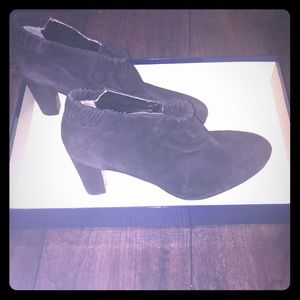 Sam Edelman brown suede ankle boots, size 10